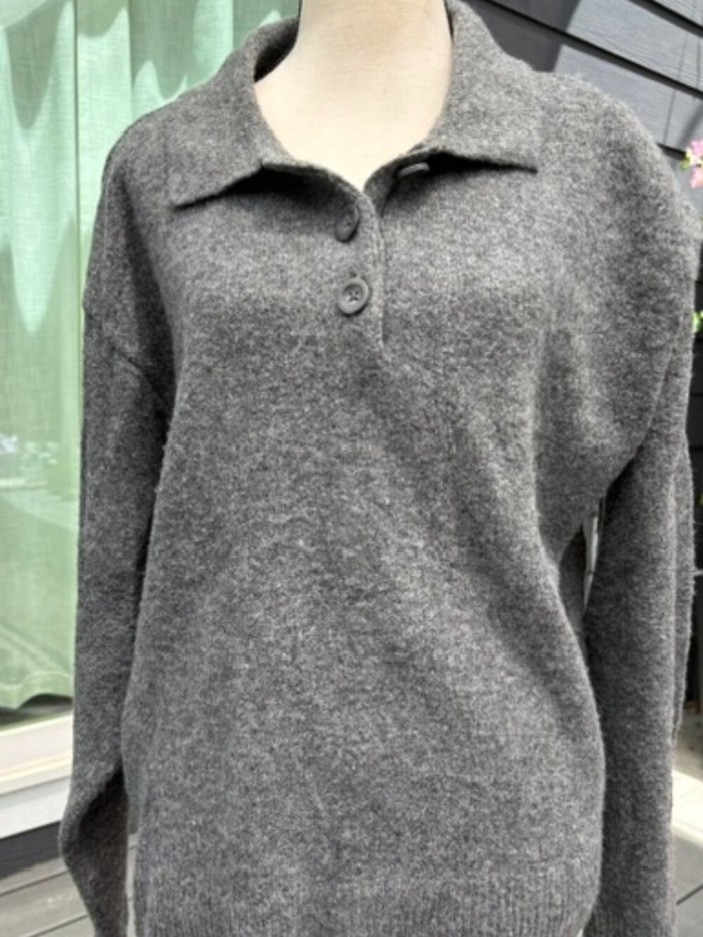 Gray Woman Sweater